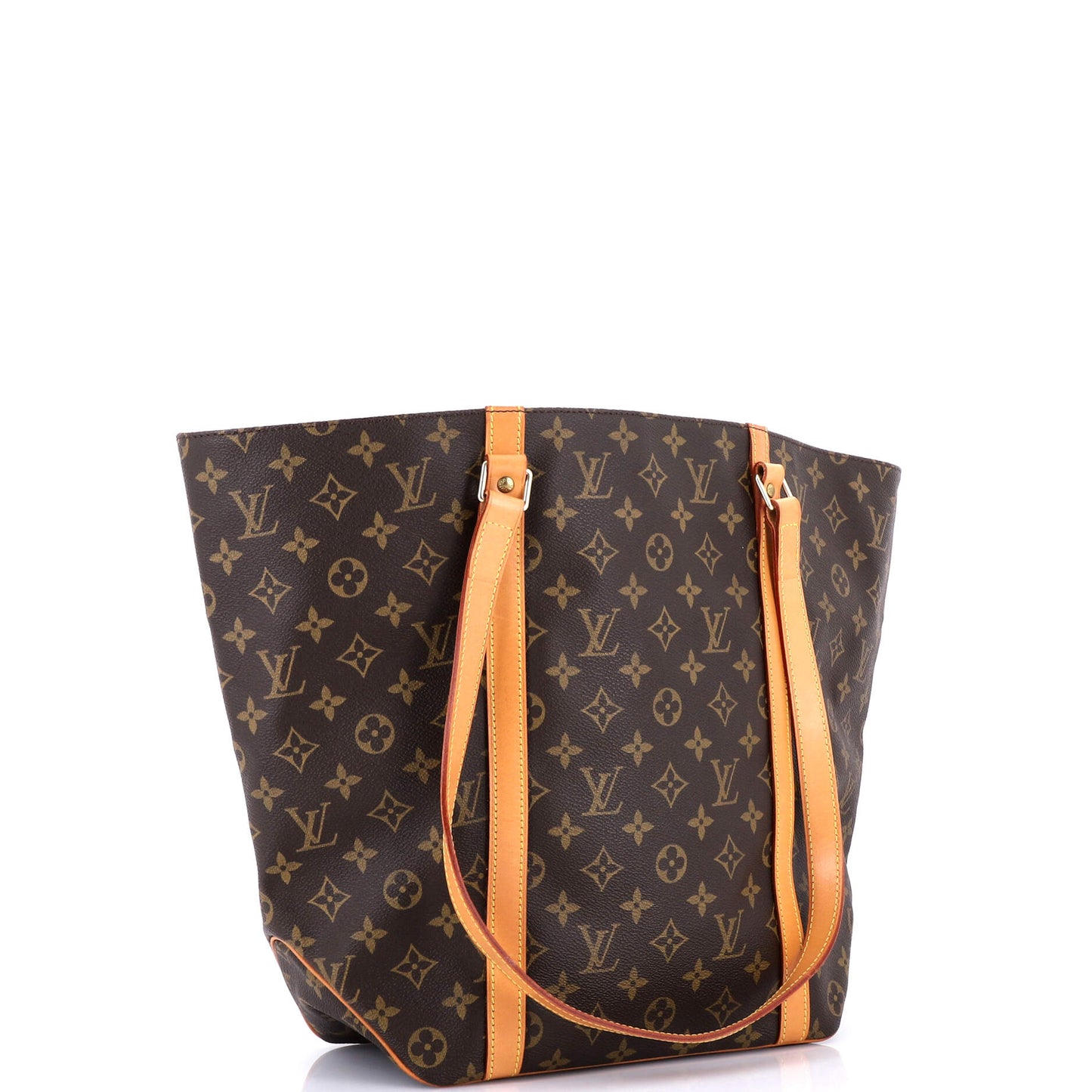 Louis Vuitton Shopping Sac Handbag Mm Canvas Monogram Tote Bag