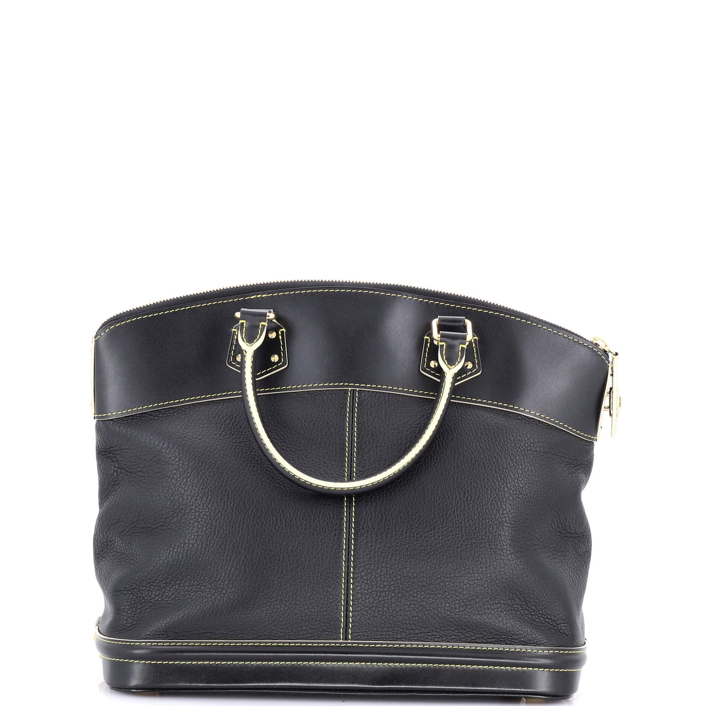 Louis Vuitton Suhali Lockit Handbag Mm Leather Tote Bag