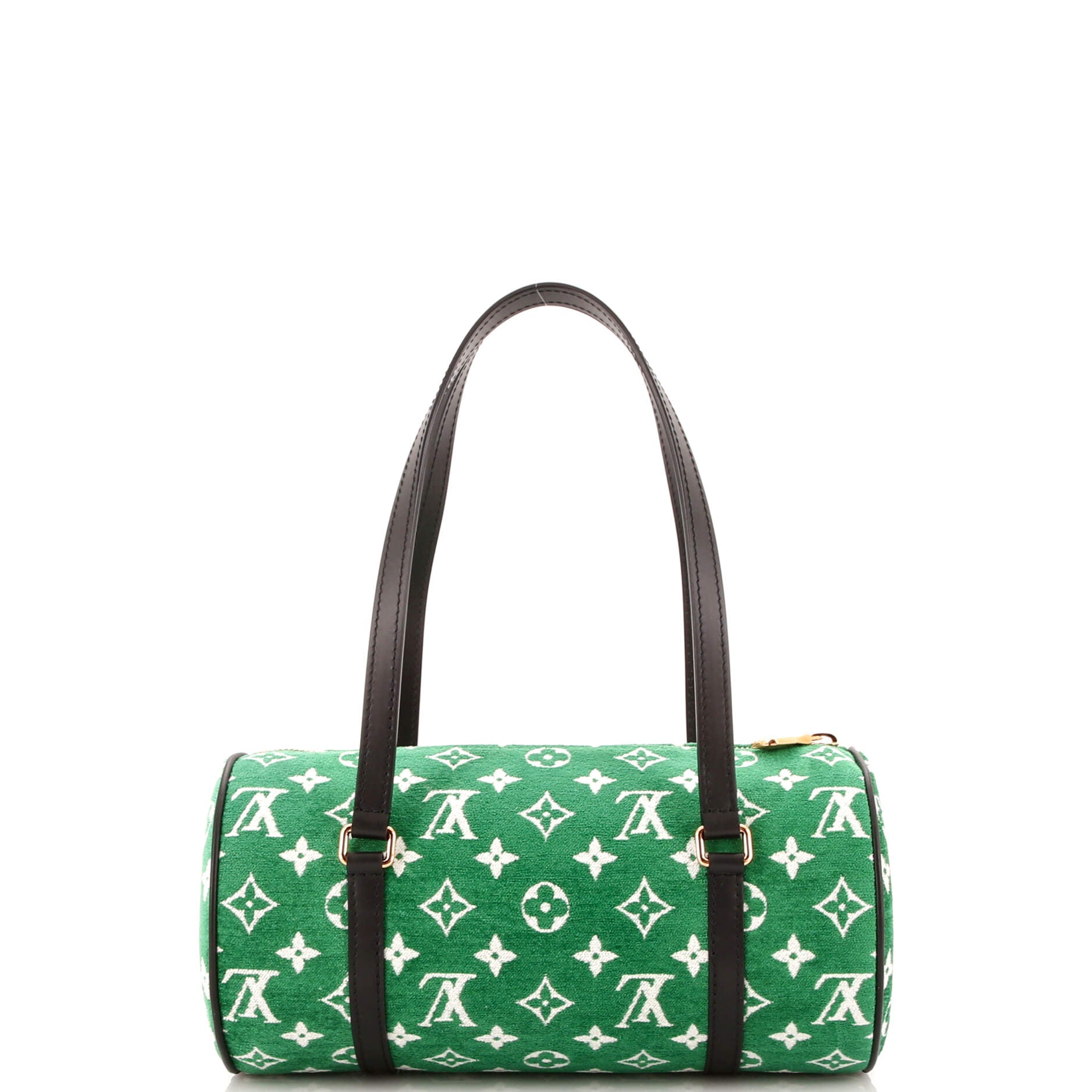 Louis Vuitton LV Papillon Handbag Lv Match Jacquard Velvet Monogram Shoulder Bag