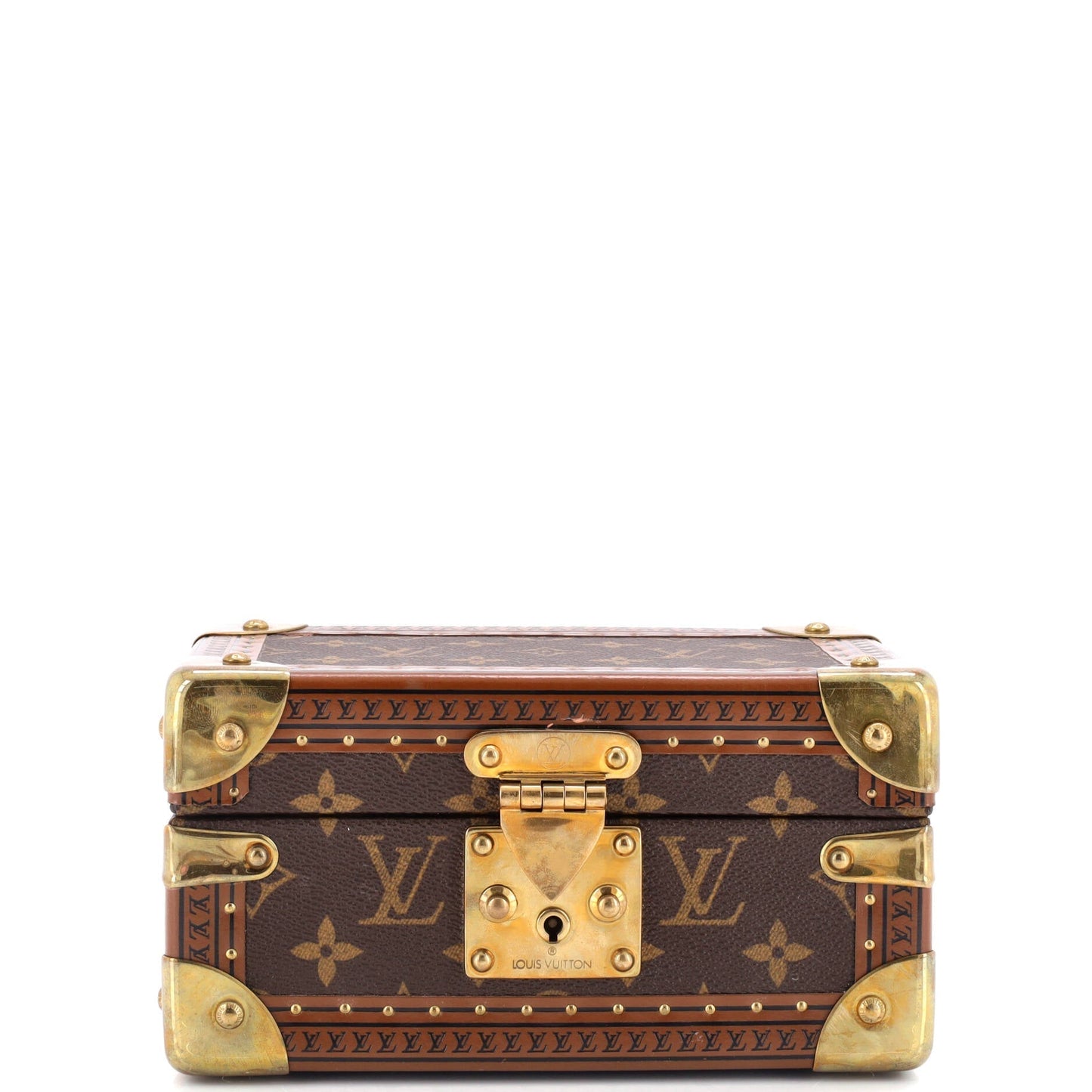 Louis Vuitton Coffret Tresor Handbag Canvas Monogram Travel Bag Canvas 203080521