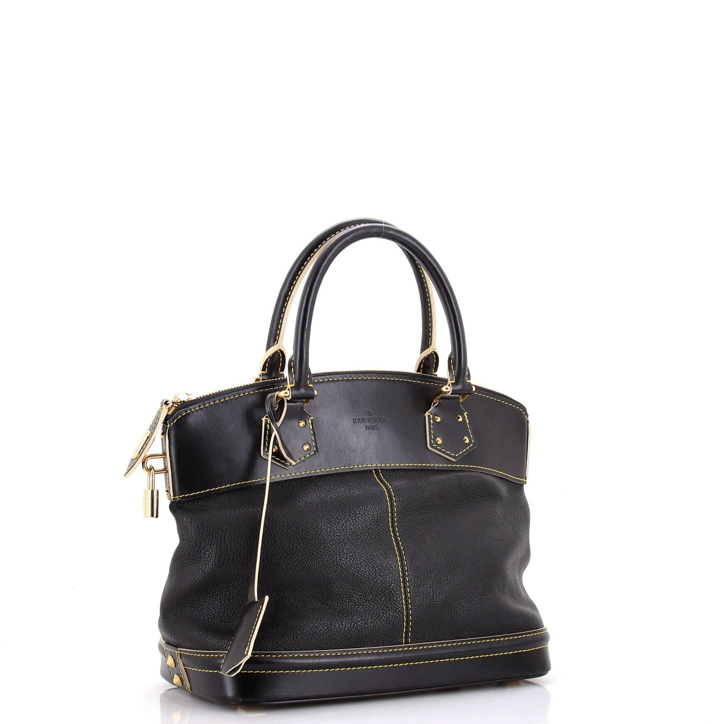 Louis Vuitton Suhali Lockit Handbag Pm Leather Tote Bag