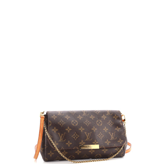 Louis Vuitton Favorite Handbag Mm Canvas Monogram Travel Bag Canvas Mm3082422