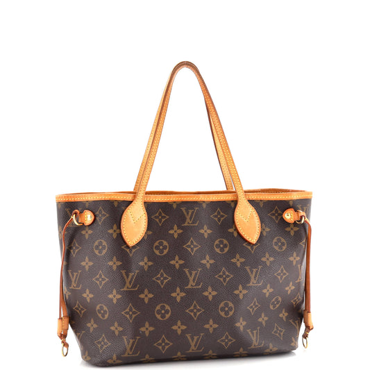 Louis Vuitton Neverfull Tote Pm Canvas Monogram Tote Bag