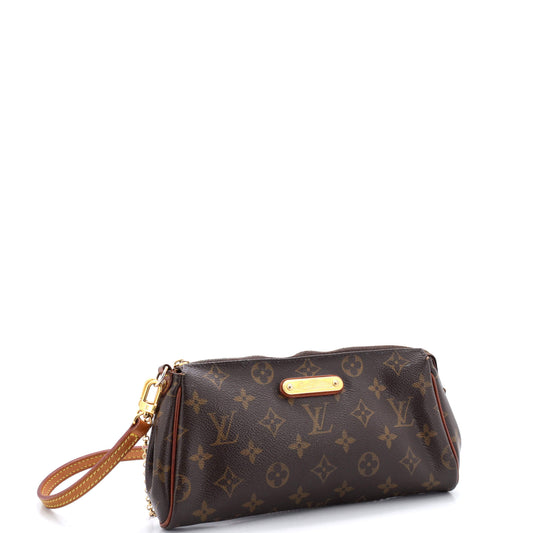 Louis Vuitton Eva Handbag Canvas Monogram Clutch Bag Canvas 3082891