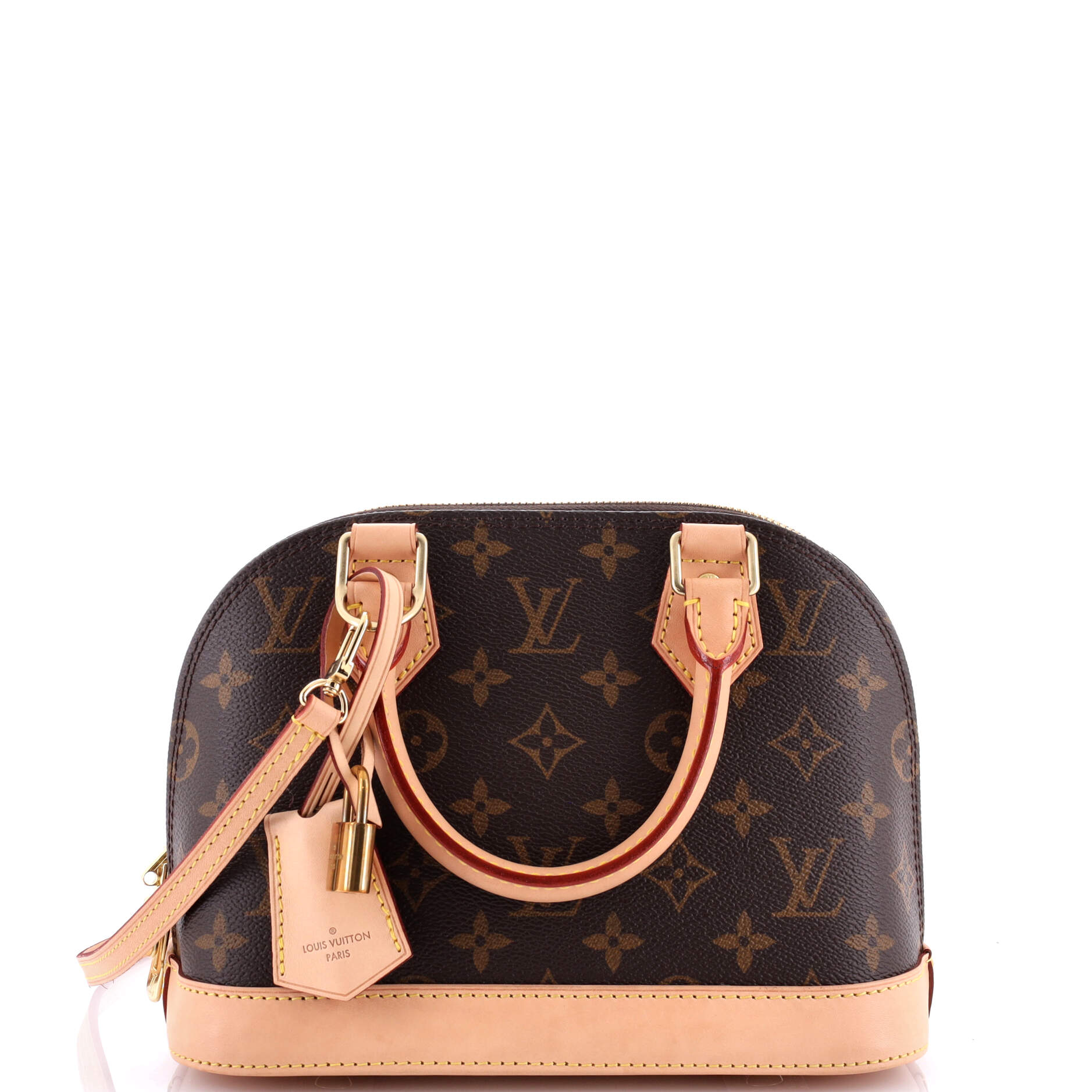 Louis Vuitton Alma Handbag Bb Canvas Monogram Travel Bag Canvas Bb3083122