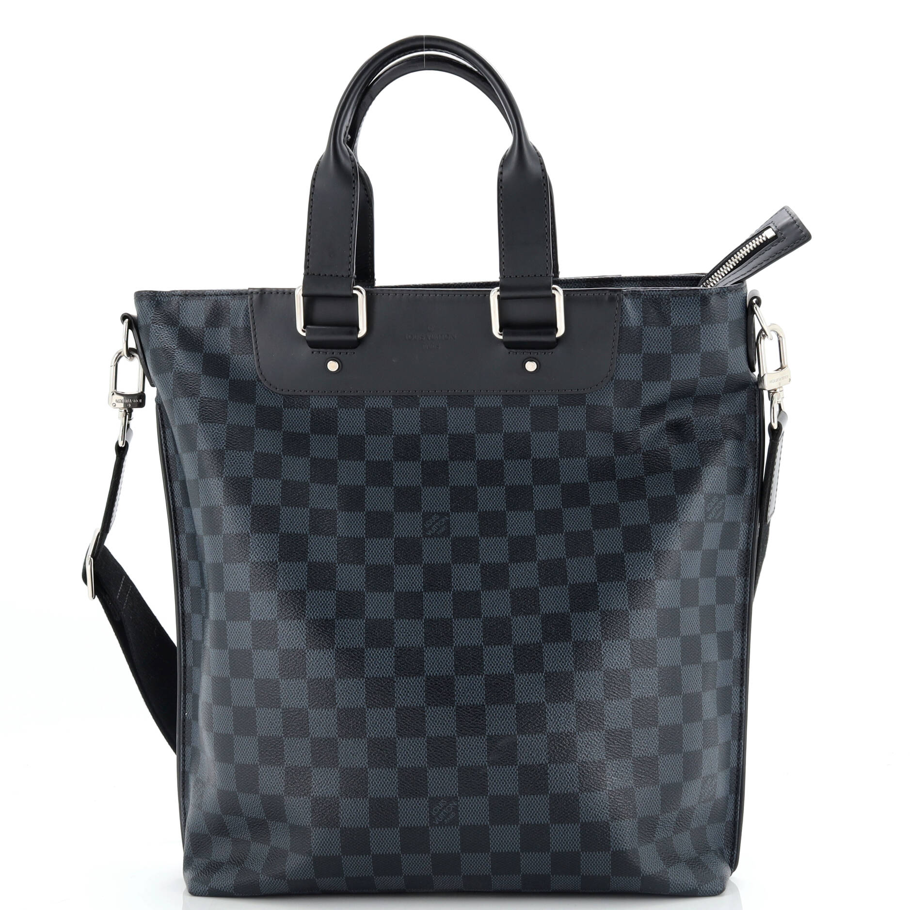 Louis Vuitton Cabas Sac Jour Satchel Damier Cobalt Tote Bag