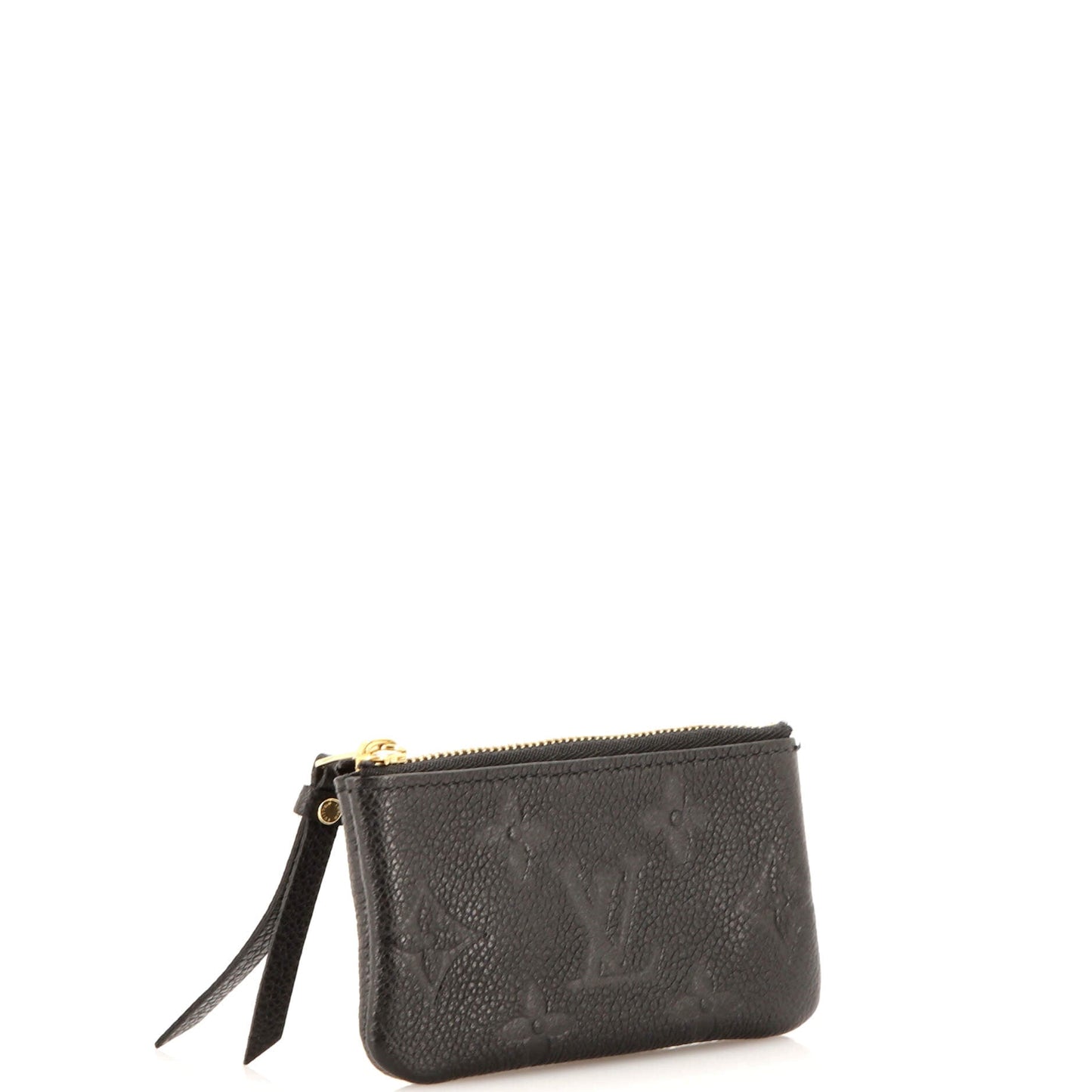 Louis Vuitton Zip Key Pouch Empreinte Handbag Leather Monogram Travel Bag