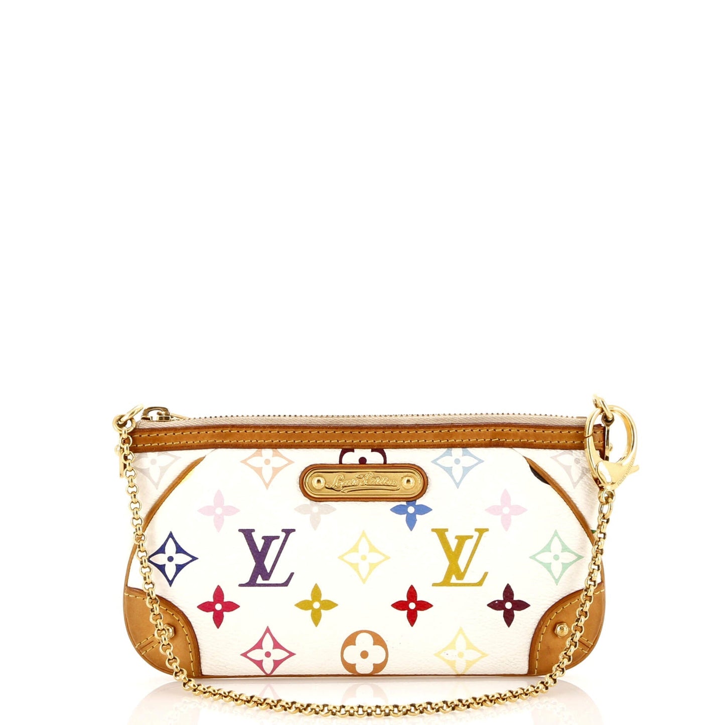 Louis Vuitton Milla Pochette Multicolor Mm Clutch Bag Monogram
