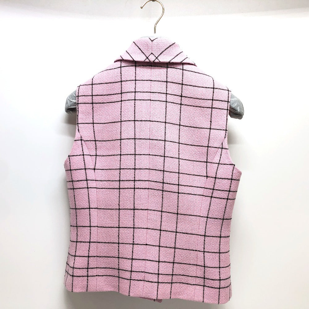 Chanel Vest tweed 24S tweed 34 Pink Handbag
