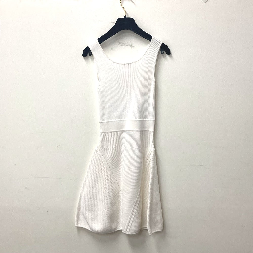 Chanel one piece cotton 15P 34 White Handbag