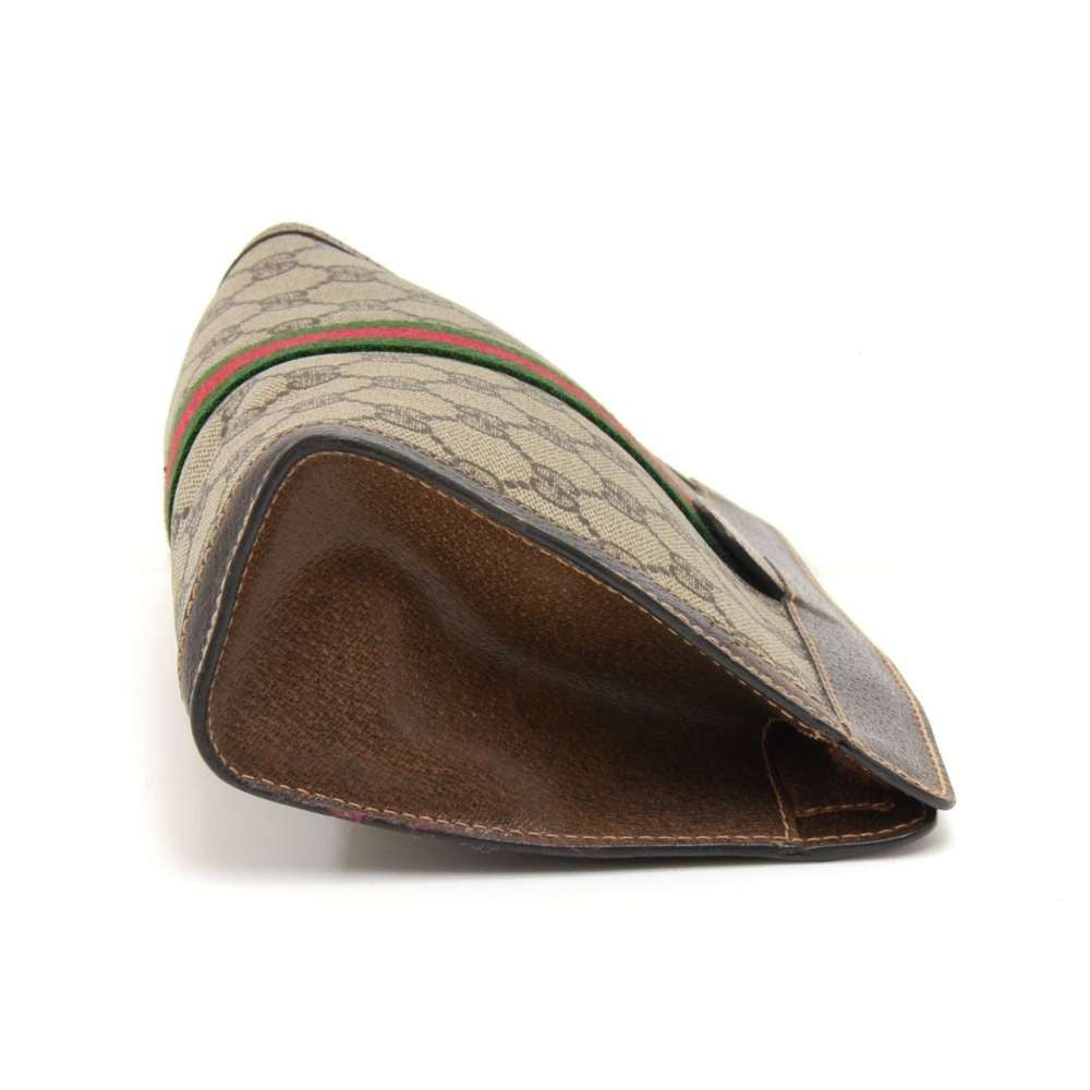Gucci Supreme Clutch Bag Canvas Monogram Clutch Ocga103