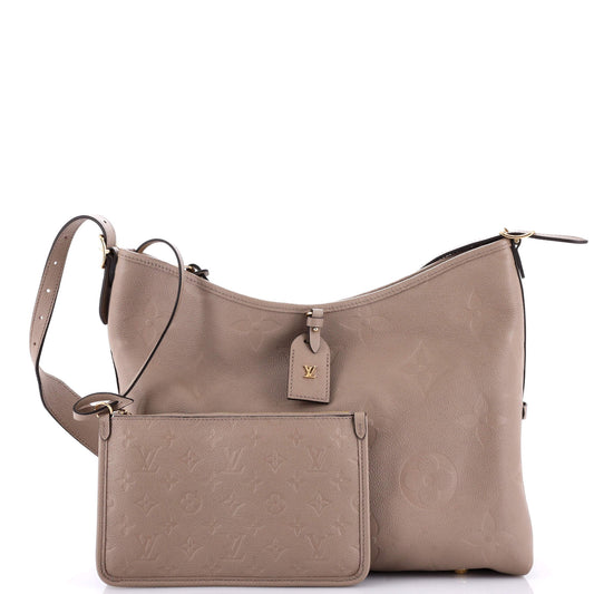 Louis Vuitton Carryall Hobo Empreinte Giant Mm Monogram Travel Bag