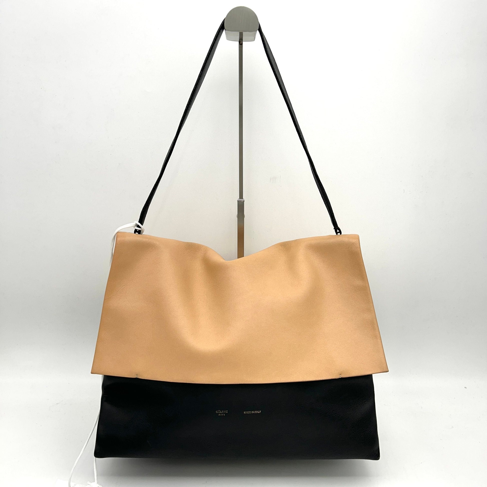 Luxury Calfskin All Soft Shoulder Bag Blush