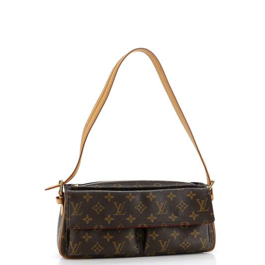 Louis Vuitton Viva Cite Handbag Mm Canvas Monogram Shoulder Bag Canvas Mm30998596