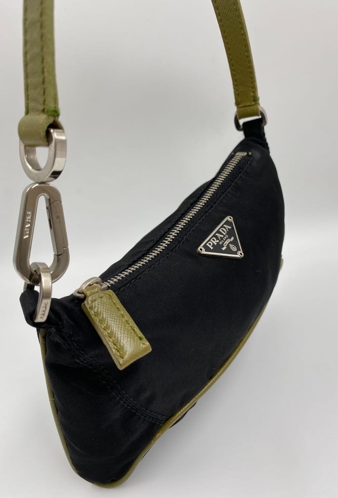 Prada Ultra Bag Nylon Black Mini Travel Bag