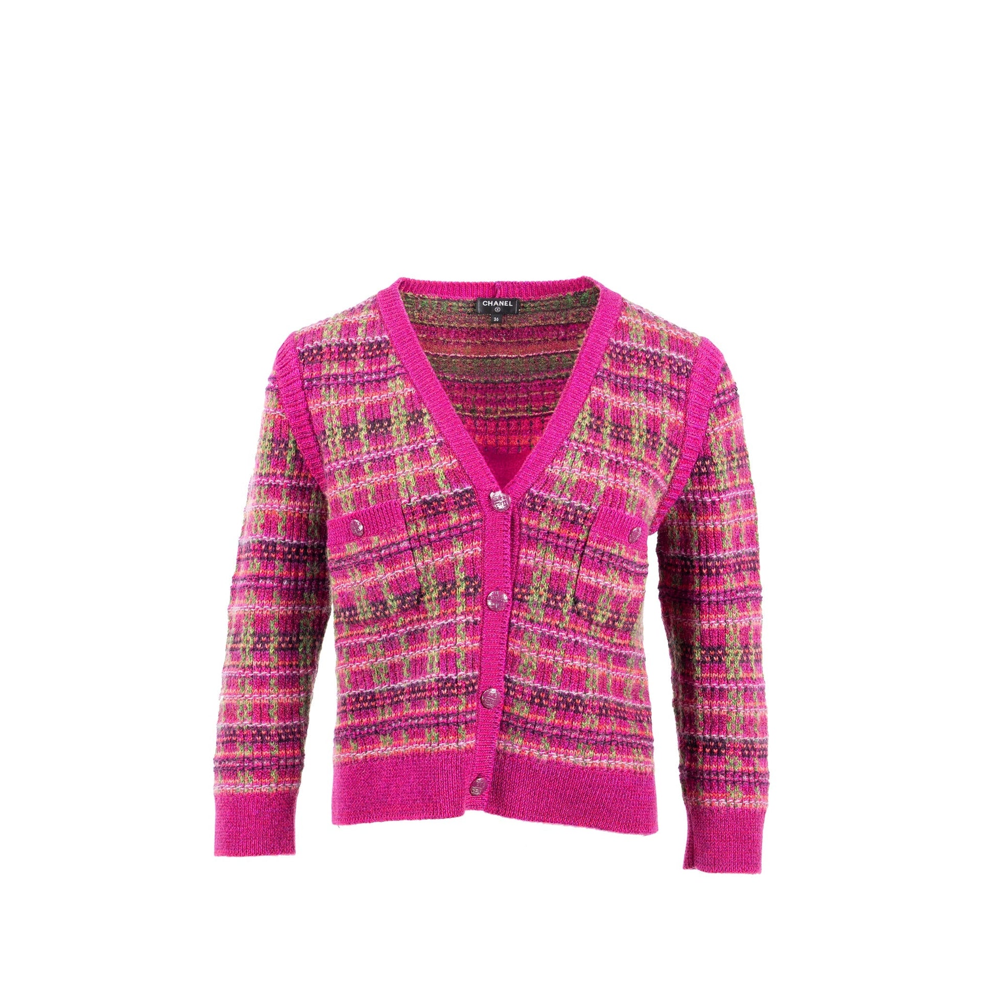 Chanel e Mohair Multicolour Pink Handbag