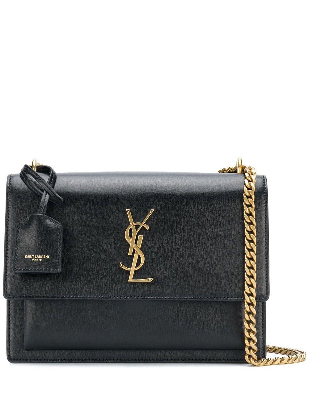 YSL Saint Laurent Trending Women Bo Mng Sunset In Nero Travel Bag