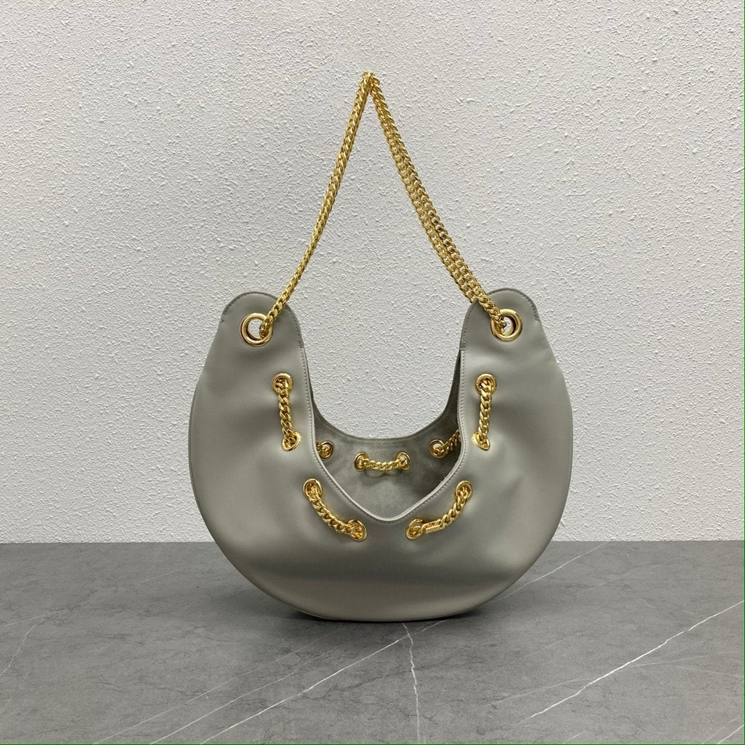 Top Quality Ava Grey For Women Travel Large Chain Travel Bag