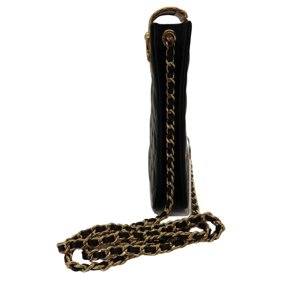 Chanel Coco Mark Lambskin Phone Case