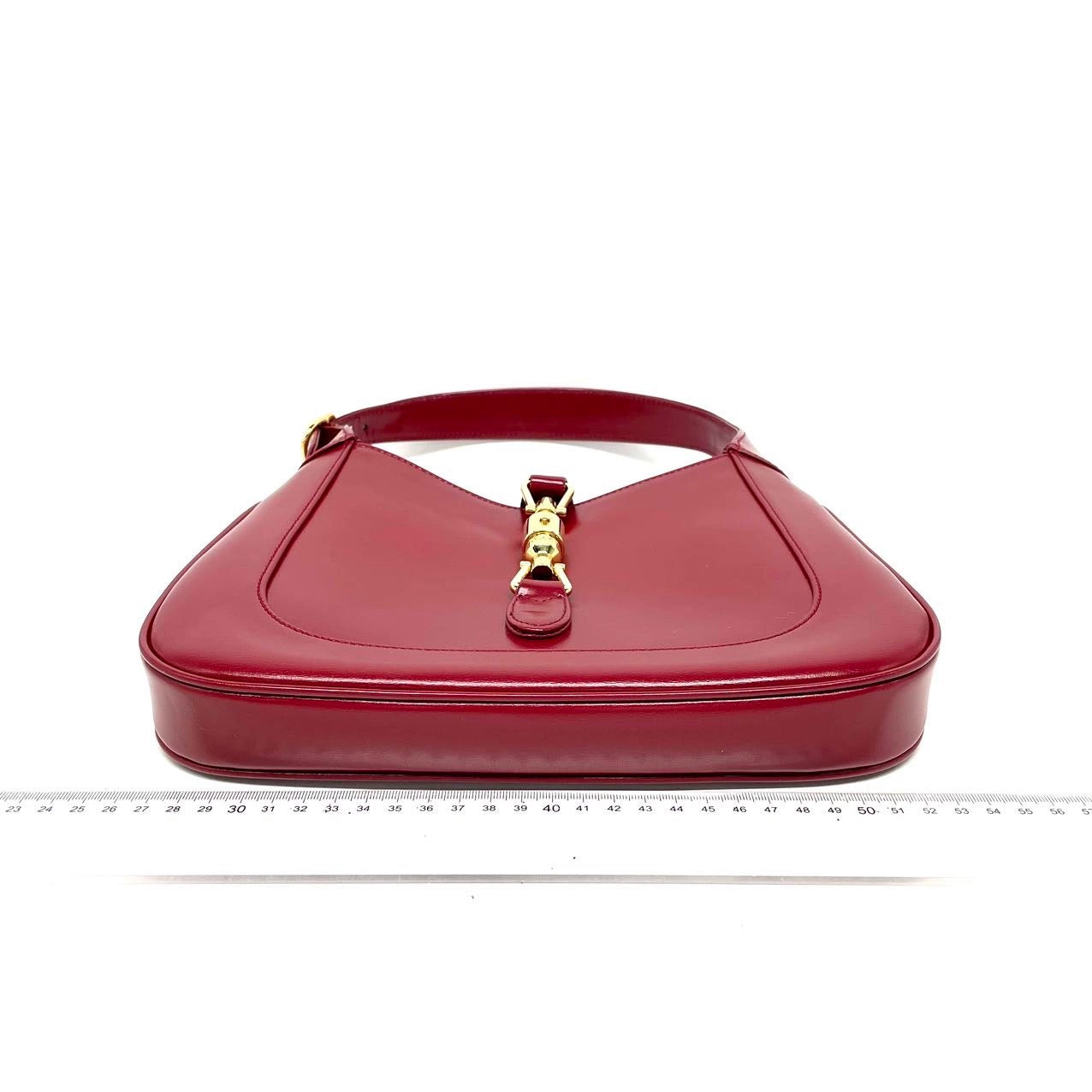 Gucci Jackie NEVER WORN Leather Red Small Shoulder Bag