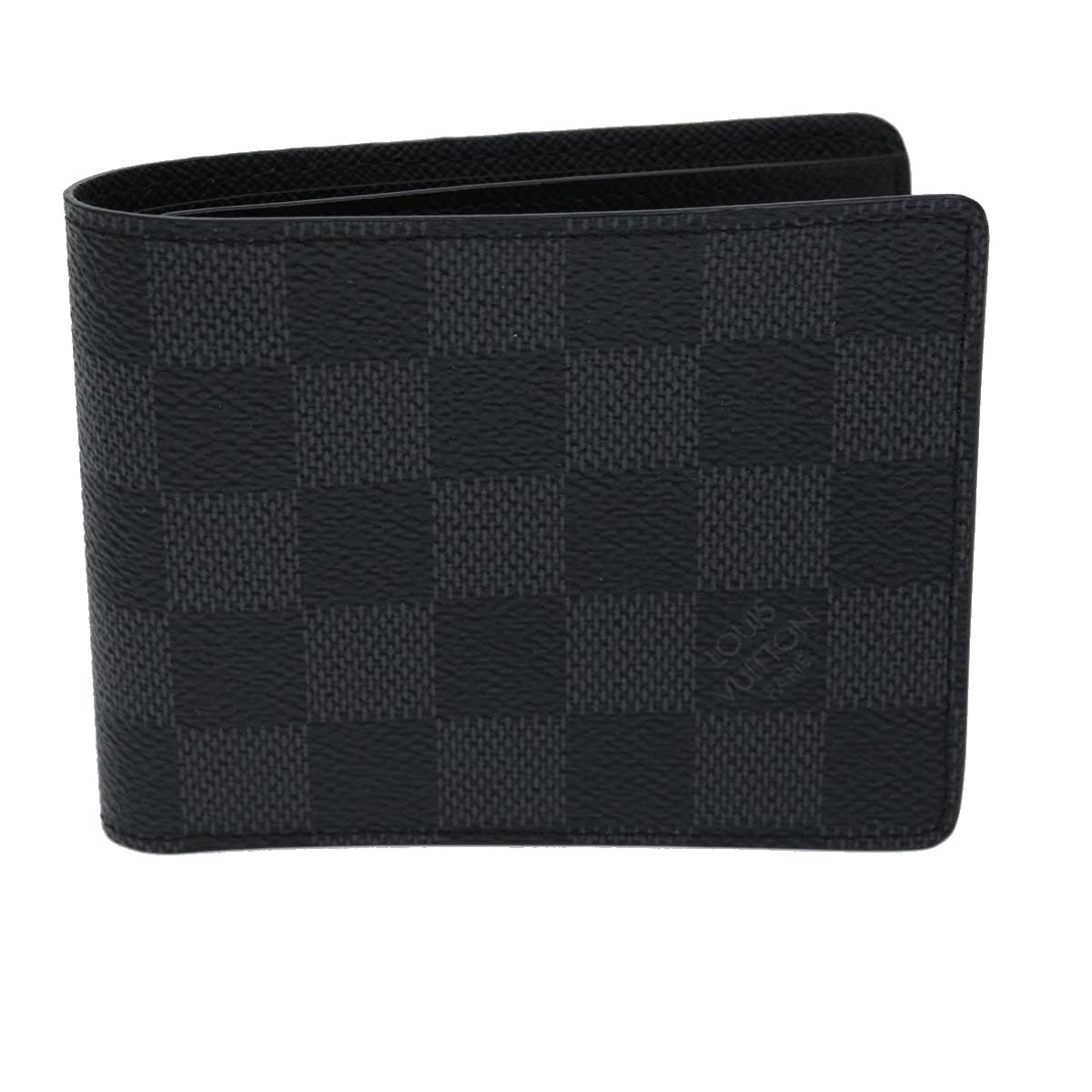 Louis Vuitton Damier Graphite Portefeuille Slender Wallet LV 31031A