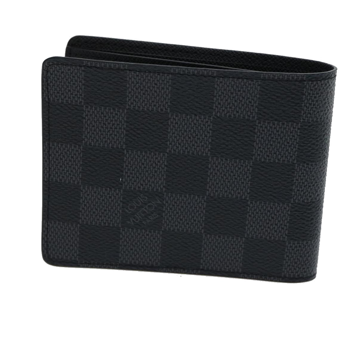 Louis Vuitton Damier Graphite Portefeuille Slender Wallet LV 31031A
