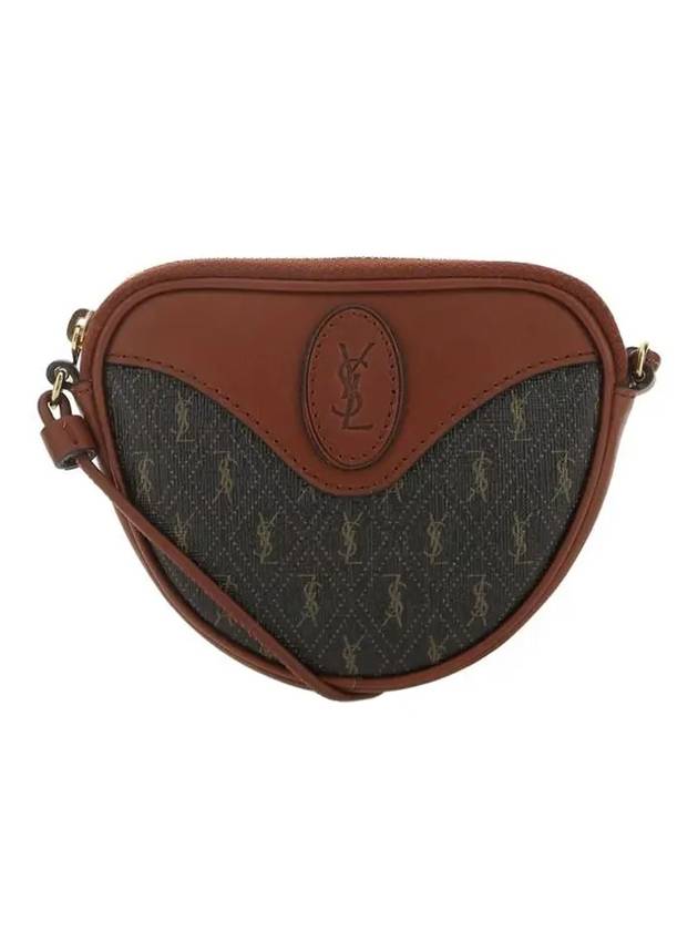 YSL Saint Laurent Saint Laurent Trending Le Coir Coin Cross Canvas Monogram Travel Bag