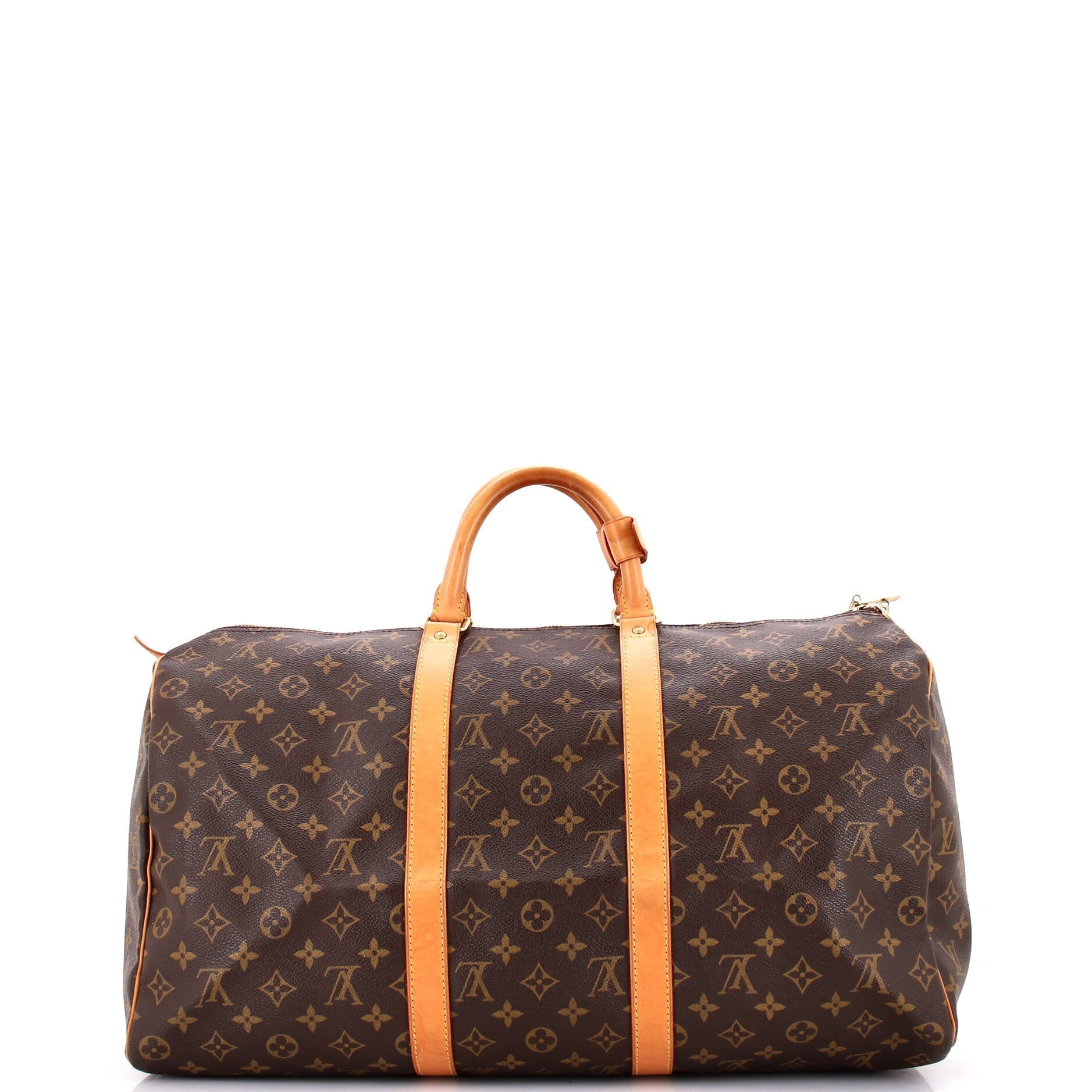 Louis Vuitton Keepall Bag Canvas Monogram Travel Bag Canvas 503107672
