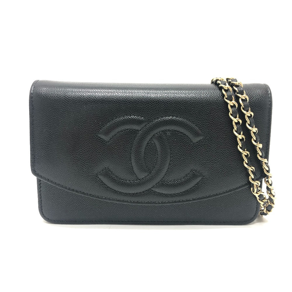 Chanel Caviar skin MÃ ©tiers d'Art Collection Black Shoulder Bag