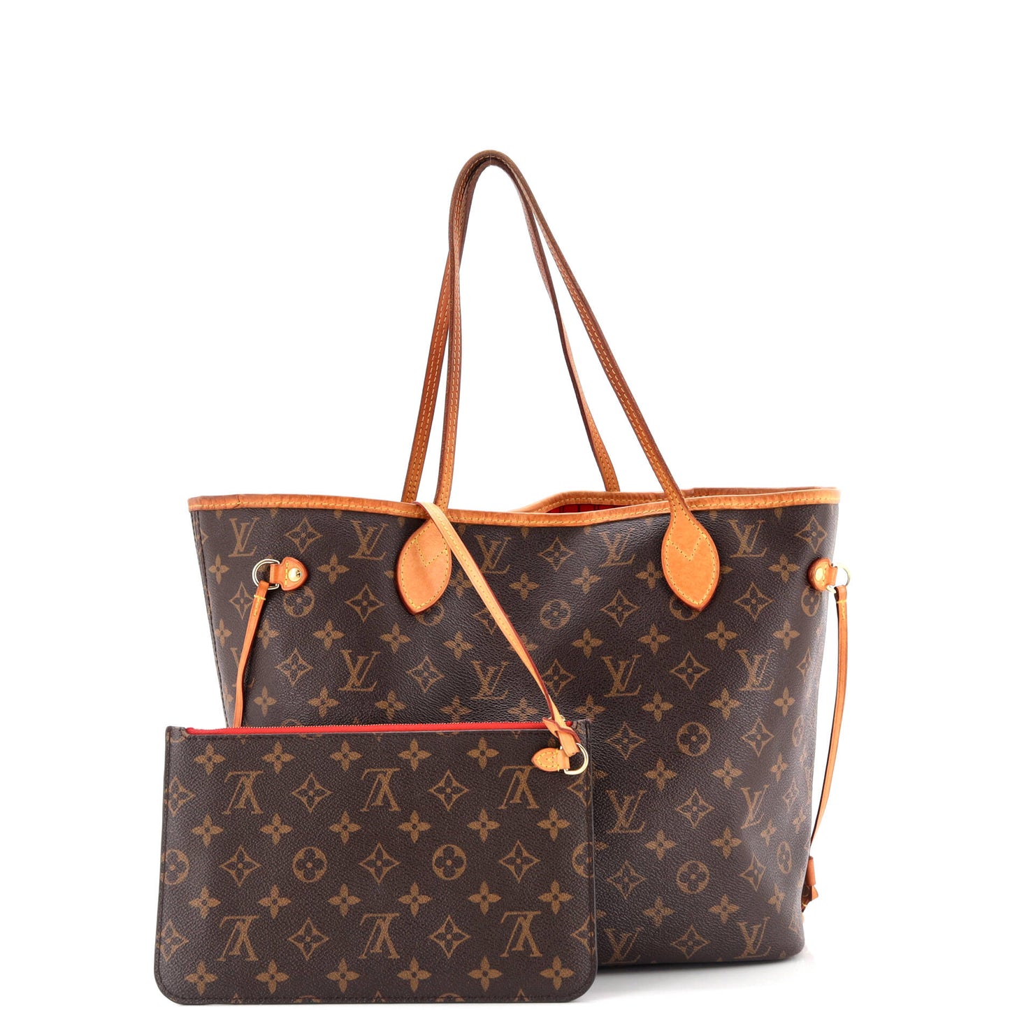 Louis Vuitton Neverfull Nm Tote Mm Canvas Monogram Tote Bag Canvas Mm3109341
