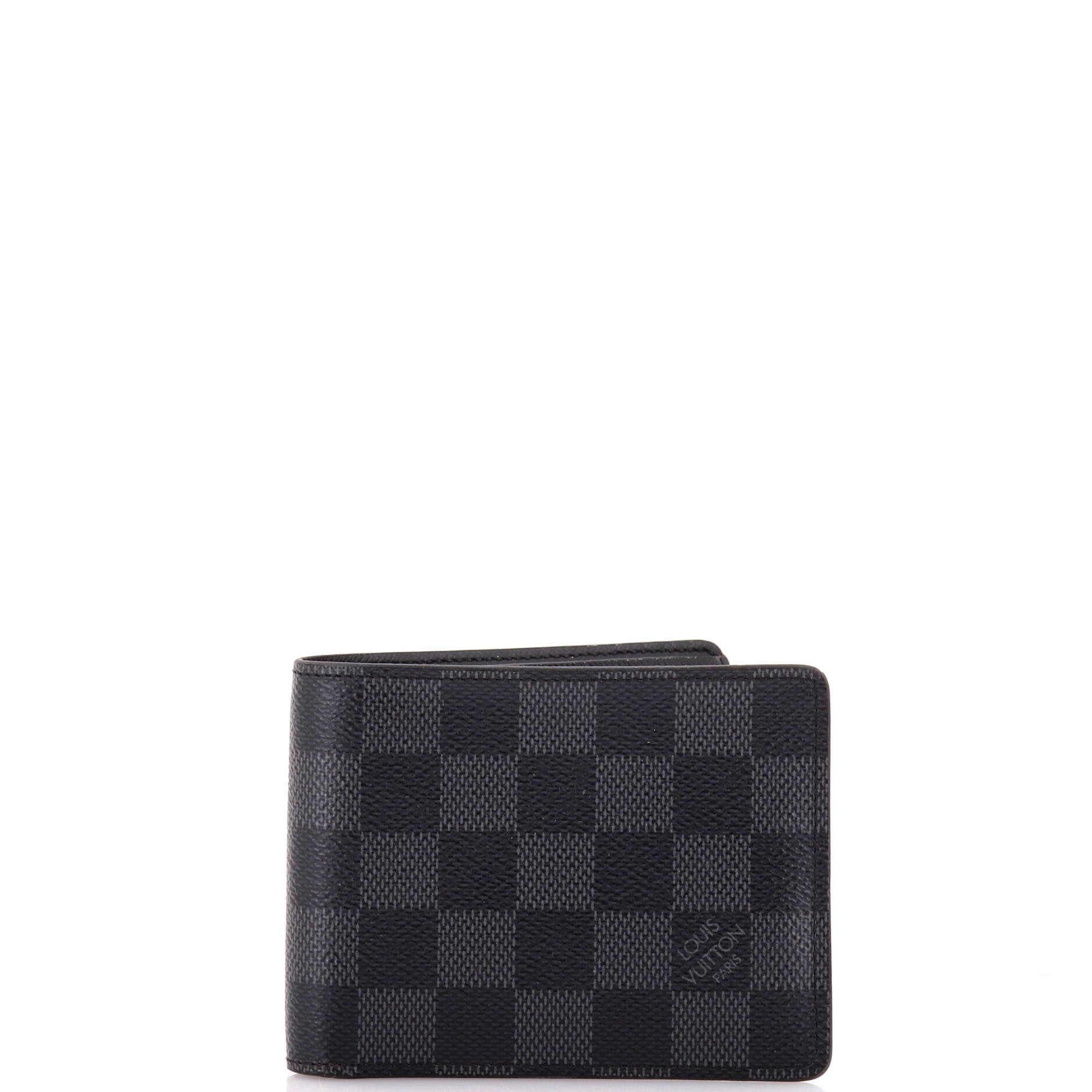 Louis Vuitton Slender Wallet Damier Graphite Handbag Travel Bag