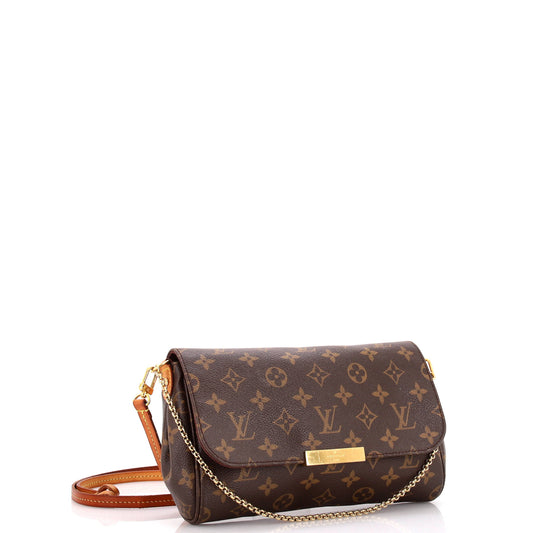 Louis Vuitton Favorite Handbag Mm Canvas Monogram Travel Bag Canvas Mm3113641