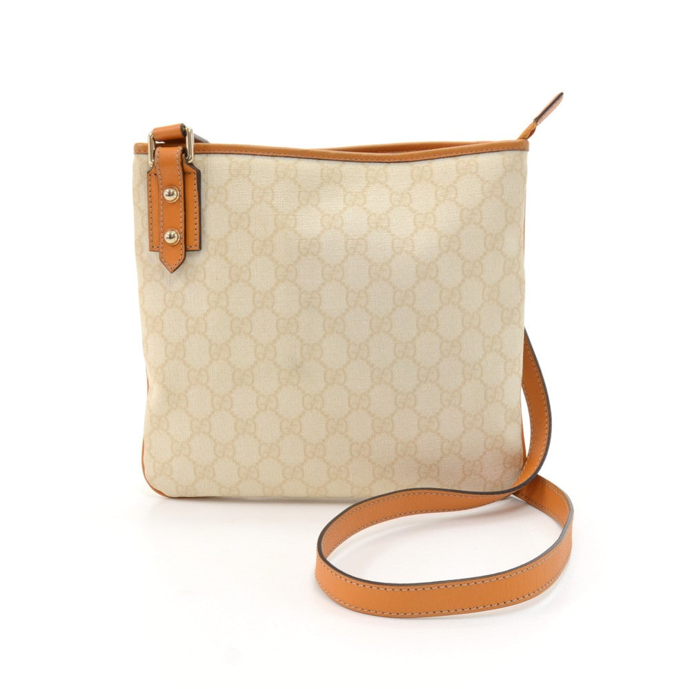 Gucci Supreme Crossbody Bag Canvas Monogram Bag Ga117