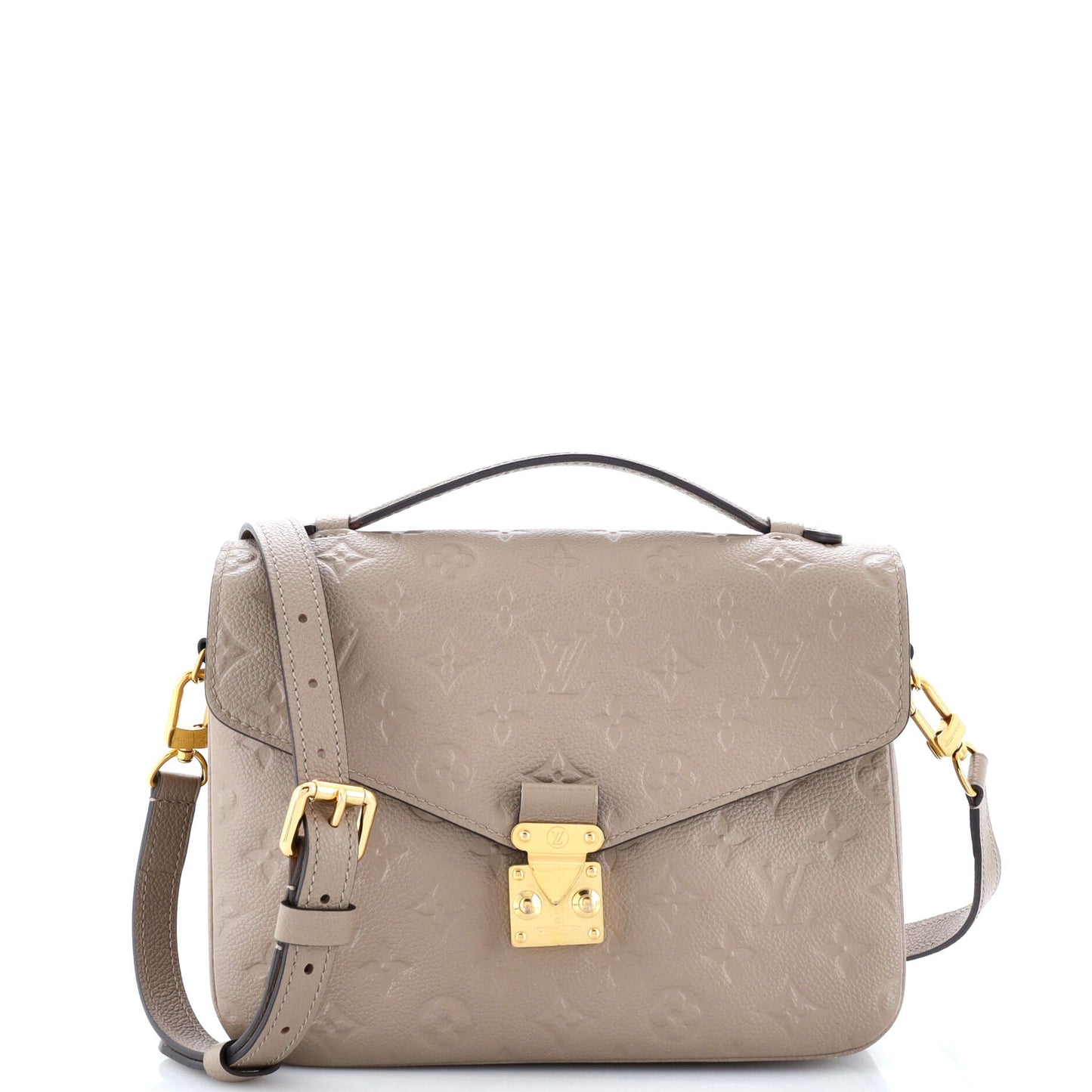 Louis Vuitton Pochette Metis Empreinte Shoulder Bag Leather Monogram Leather 3115101