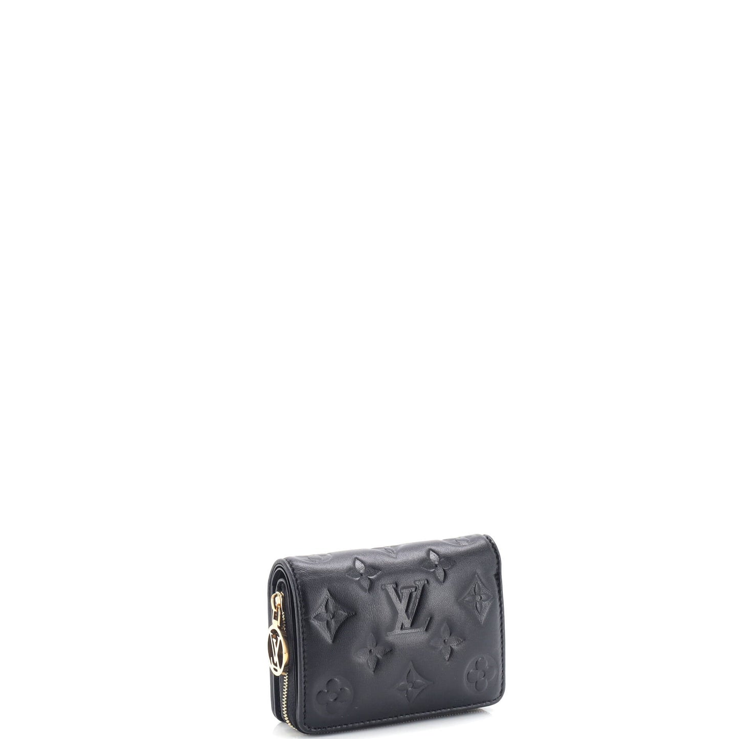 Louis Vuitton Coussin Lou Wallet Embossed Lambskin Handbag Monogram Travel Bag