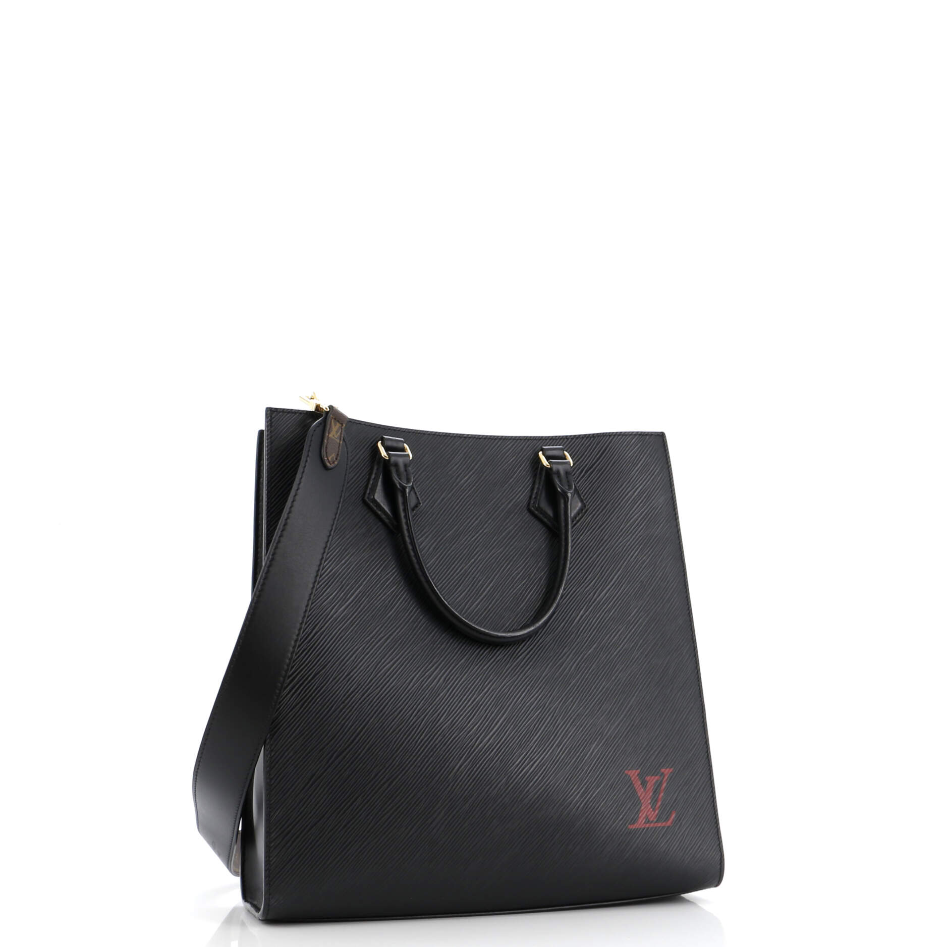 Louis Vuitton Sac Plat Nm Bag Epi Pm Leather Tote Bag