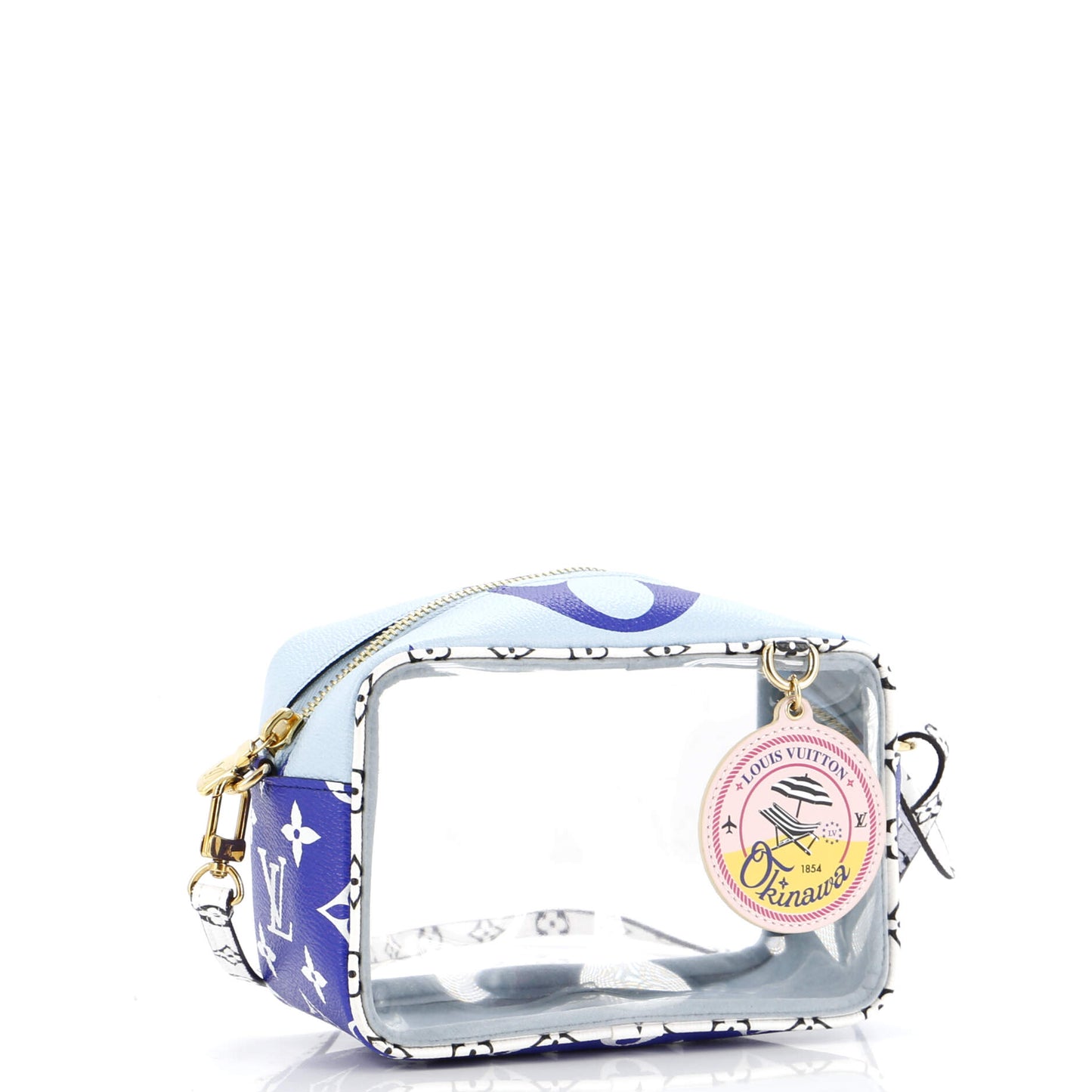 Louis Vuitton Beach Pouch Limited Edition Cities Colored Giant Monogram Shoulder Bag