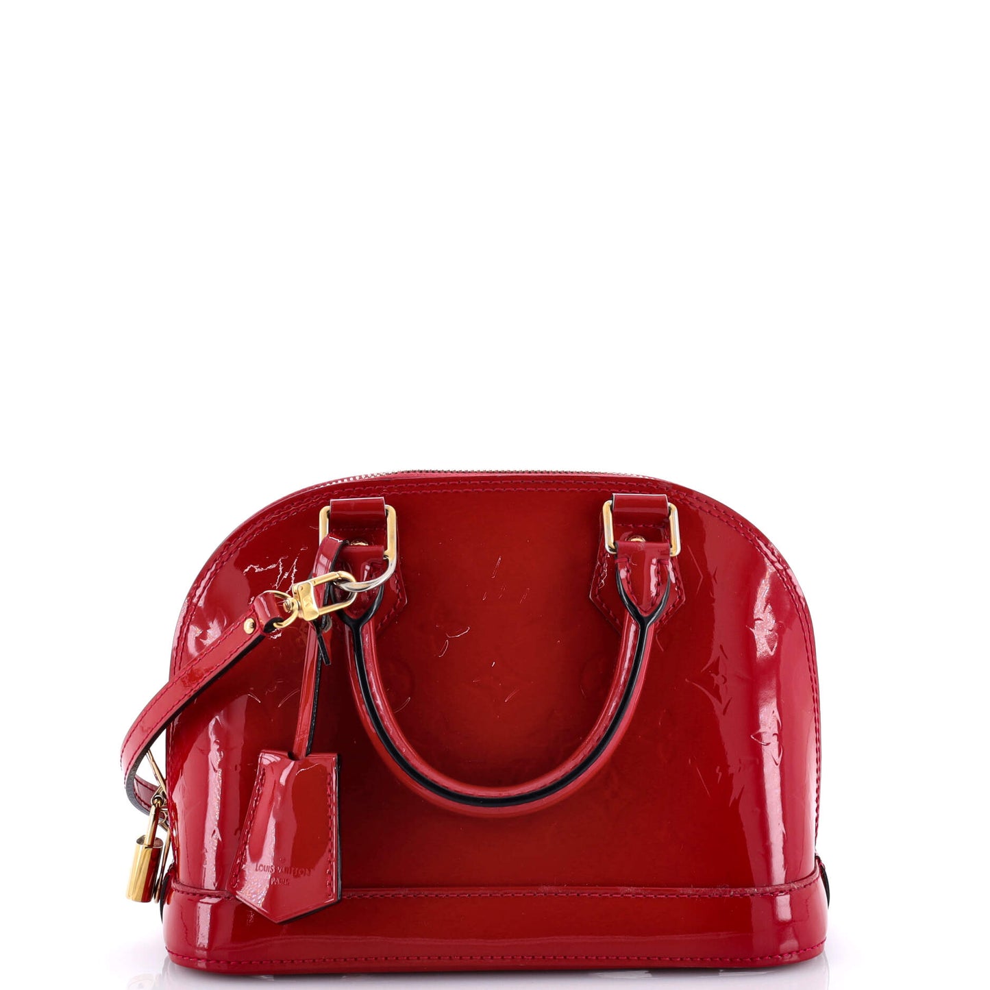 Louis Vuitton Alma Handbag Vernis Bb Monogram Shoulder Bag Vernis Bb3116133