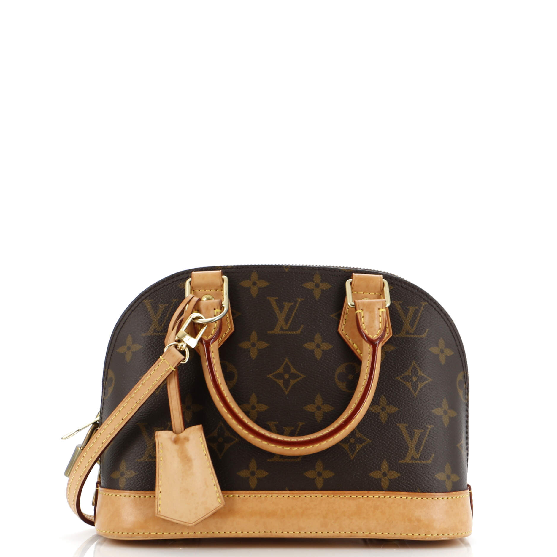 Louis Vuitton Alma Handbag Bb Canvas Monogram Travel Bag Canvas Bb3117273