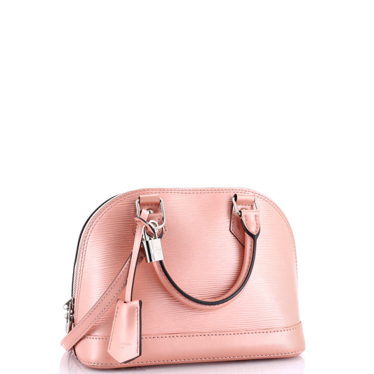 Louis Vuitton Alma Handbag Epi Bb Leather Travel Bag