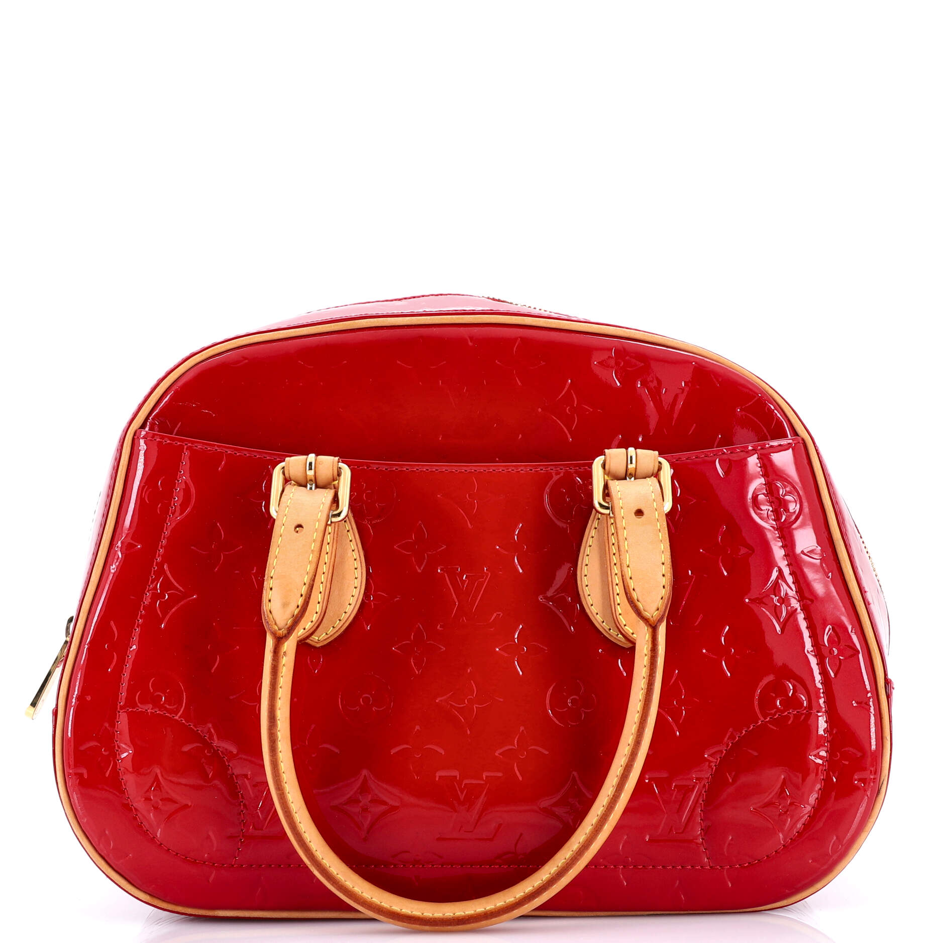 Louis Vuitton Summit Drive Handbag Vernis Monogram Travel Bag