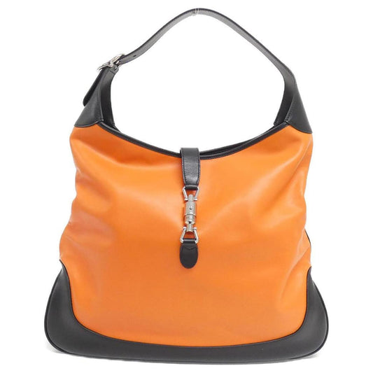 Gucci Jackie Original Shoulder Bag Leather Orange Leather Shoulder Bag Bag