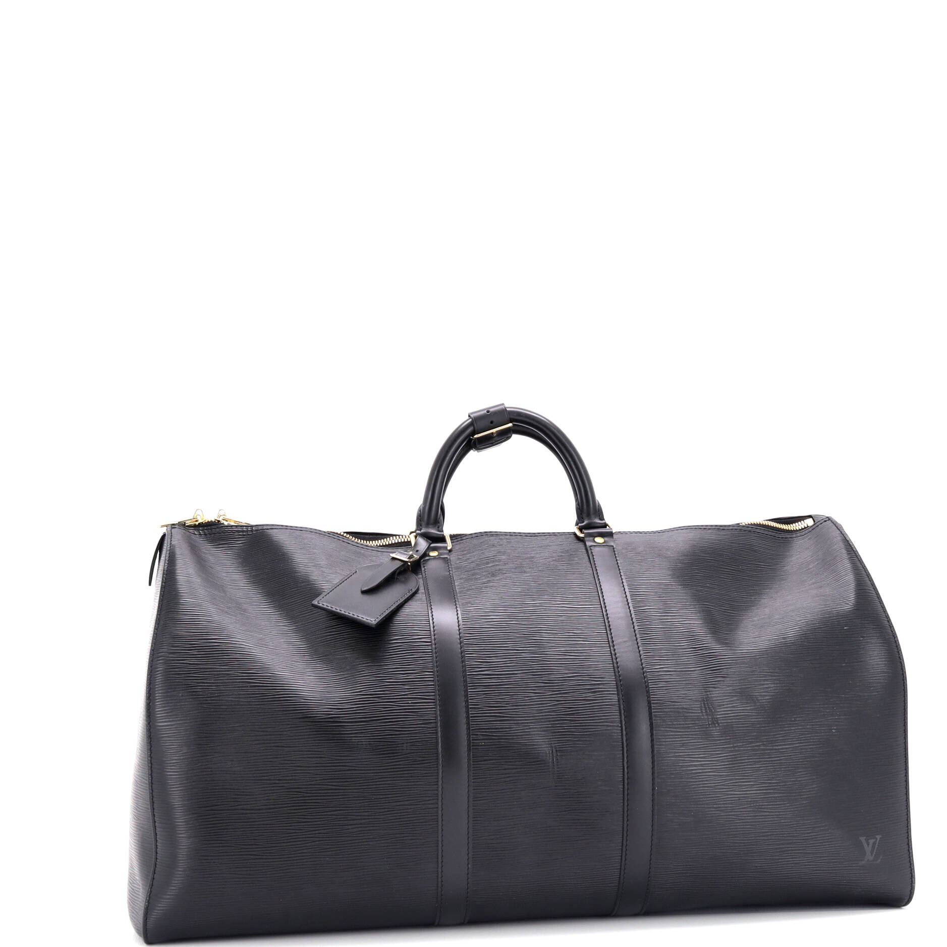 Louis Vuitton Keepall Bag Epi Leather Travel Bag