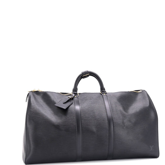 Louis Vuitton Keepall Bag Epi Leather Travel Bag
