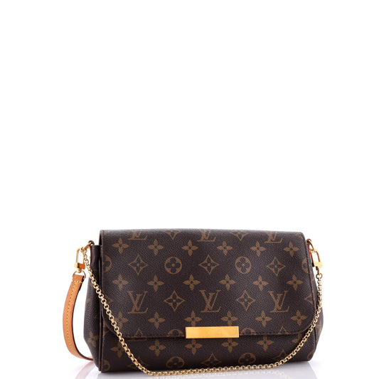 Louis Vuitton Favorite Handbag Mm Canvas Monogram Travel Bag Canvas Mm3119631