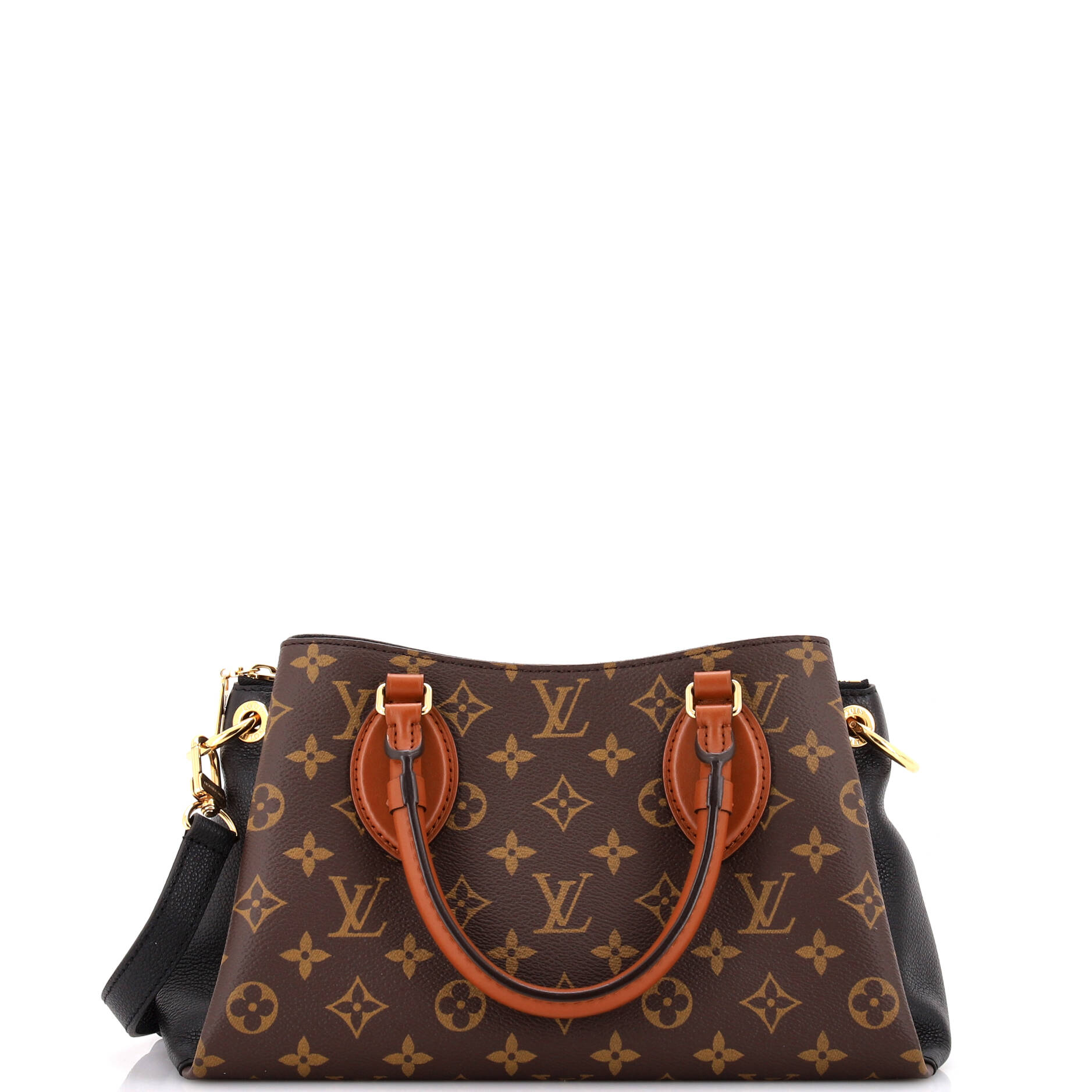 Louis Vuitton Vendome Tote With Bb Leather Canvas Shoulder Bag