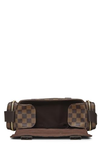 Louis Vuitton,  Damier Ebene Melville Messenger, Brown
