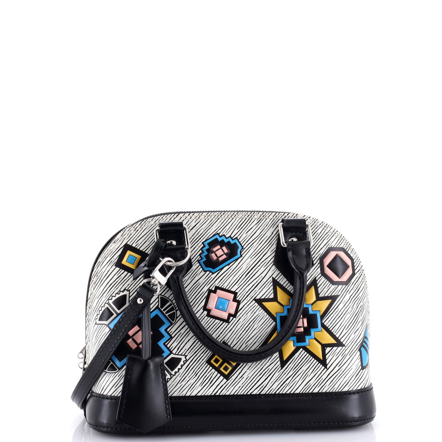 Louis Vuitton Alma Handbag Limited Edition Azteque Epi Bb Leather Travel Bag