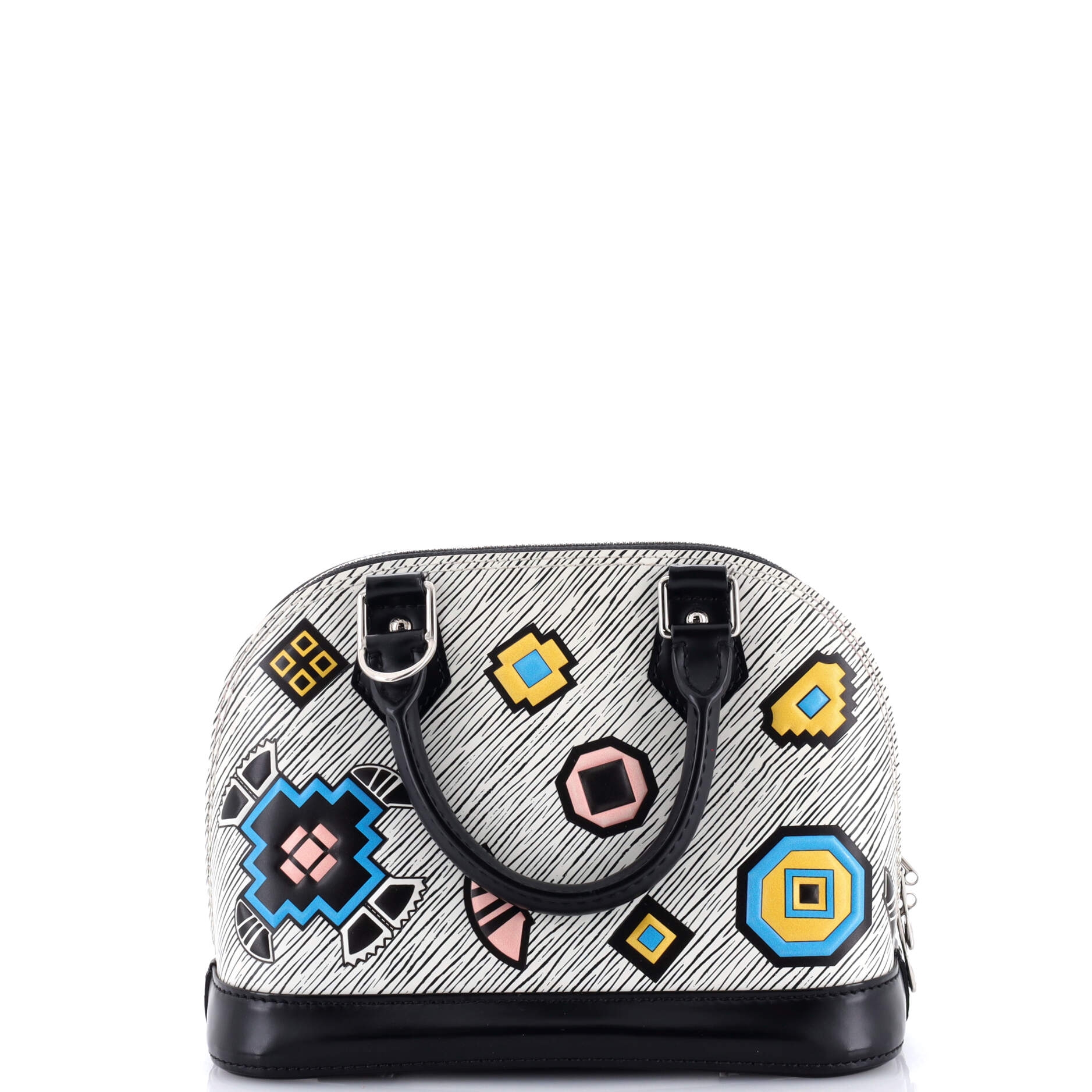 Louis Vuitton Alma Handbag Limited Edition Azteque Epi Bb Leather Travel Bag