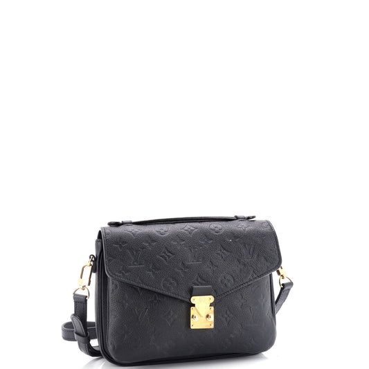 Louis Vuitton Pochette Metis Empreinte Shoulder Bag Leather Monogram Leather 3122301